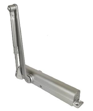 2-х скоростной&nbsp;&nbsp;доводчик&nbsp;&nbsp;от 15 до 180 кг. Усилие: EN 1-7 (EN1154). Регулировка мощности пружины. В комплекте кронштейн для параллельной установки доводчика. Функция ветровой тормоз (Back Check), регулировка скорости (Close Speed),&nbsp;&nbsp;325х47х51.5 мм. Масса 2917 г. -45ºС …+50ºС. Цвет: серебро.