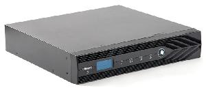 Источник бесперебойного питания 220В, 1000ВА (900 Вт)  On-Line, синусоидальная форма выходного напряжения, световая и звуковая индикация режимов работы, Количество выходных разъемов IEC C13 - 8 шт. необходимое кол-во АКБ для работы - 2 шт. минимальная требуемая ёмкость 40-120 Ач. Ток заряда АКБ - 6А