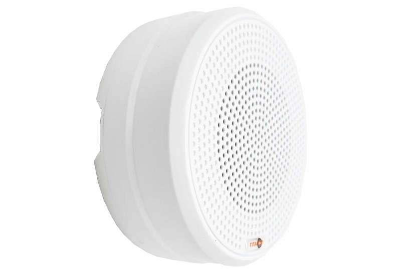 ГЛАГОЛ-ПН-1У - Оповещатель потолочный или настенный, Мощность 0.5/1В Оповещатель потолочный или настенный, Мощность 0.5/1В