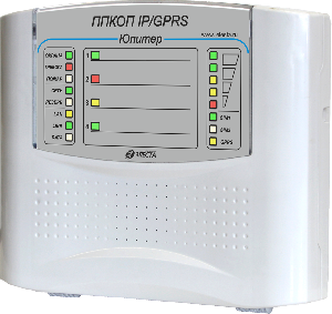 4 IP/GPRS  пластик ППКОП, 4 шлейфа сигнализации, 2 SIM карты, 1 Ethernet, USB, вход ТМ, 4 выхода ПЦН, 2 выхода питания извещателей 12 В 100 мА каждый, 1 выход сирены 12 В 100 мА,