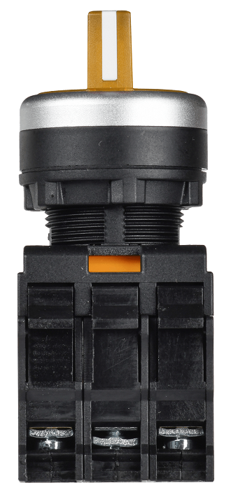 Переключатель с подсветкой 3 полож. 2NO жёлтый MASTER IEK