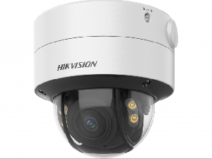 Уличная купольная 2Мп HD-TVI камера с LED подсветкой до 40м, моторизированный вариообъектив 2.8-12 мм с автофокусом