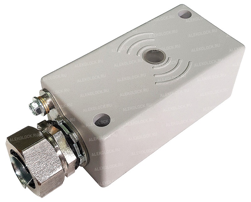 Считыватель холодостойкий. EM-Marin, HID, Indala. Интерфейс: Touch Memory, Wiegand 26/34/37/40/42/авто. DC 12 В; 80 мА (нагревательный элемент DC 12В;&nbsp;&nbsp;400мА). IP67. -60...+40°С. 103х52х42 мм. Исполнение: с фитингом из нержавеющей стали для металлорукава МРПИ-15 и клеммой заземления, климатическое исполнение B1.