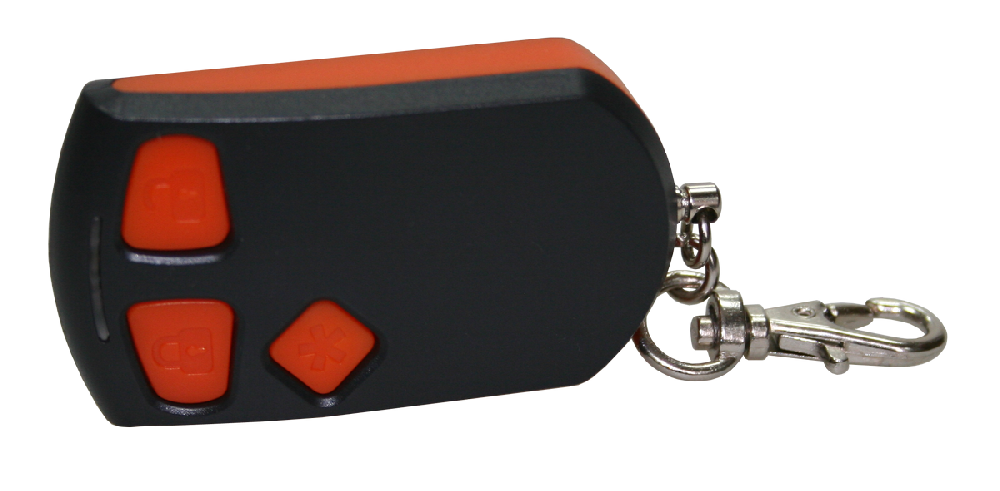 Управляющий радиобрелок с тремя прогр. кнопками. Компактный.&nbsp;&nbsp;433,82 - 434,02 МГц, для Лидер, Лидер в.2, Лидер 4