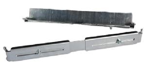 L-направ. для шкафов глуб. 600, нагрузка 100 кг, оцинк., 2 шт.