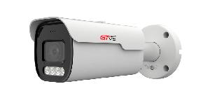 (5Mpx) IP камера цилиндрическая, аналитика, 5Mpx, объектив MotorZoom 2.7-13.5 mm, 2592 x 1944P, 0.05Lux, День/Ночь (Мех. ИК-фильтр), 2592*1944@30fp, 2560*1440@30fp,&nbsp;&nbsp;AWB, 2D/3D-DNR, WDR(120dB), встроенный микрофон, MicroSD +4,8Гб внутренней памяти, Onvif 2.6.1, 4 ИК до 40 м,&nbsp;&nbsp;POE 802.3af / 12В 800мА. -45C +60C, корпус - металл, IP67,179(W) x 90(H) x 90(D)mm<br />
Подходят монтажные боксы - GBR-M05-PS