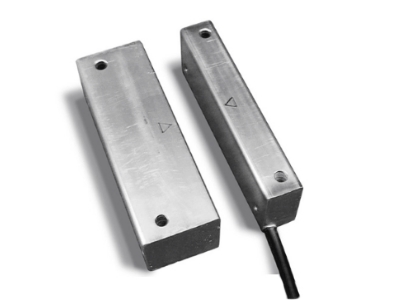 Извещатель магнитоконтактный взрывозащищённый, 0Ех ia IIC T6 Ga Х, Корпус-НЕРЖАВЕЙКА, переключающий, на металл, раст.сраб. 70 мм, провод 1000 мм, двойная изоляция. 