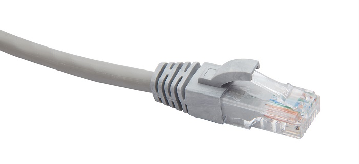 Патч-корд U/UTP Кат.6, LSZH нг(А)-HF 10,0 м, серый