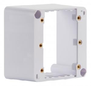 Монтажная коробка для настенного регулятора громкости, или селектора программ, накладная