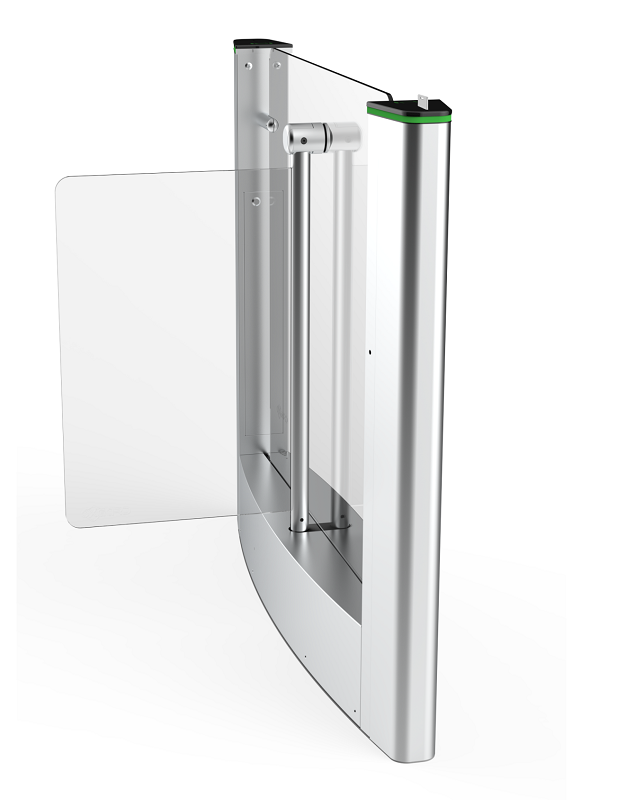 Турникет Quick Line крайний модуль со встроенным считывателем с картоприемником на 900, Mifare