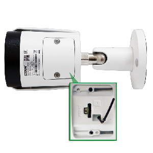 Уличная цилиндрическая видеокамера 2 Мп, 1/2.8'' КМОП; объектив 2,8 мм; 0,002 люкс/F1.6; H.265; 1080P/720P/D1/CIF; ONVIF, CGI;&nbsp;&nbsp;ИК-подсветка (до 30 м); Micro SD, не более 256 Гб, DC12V, PoE; 120 дБ WDR; IP67; -50 °C ~ +60 °C, Грозозащита 6кВ