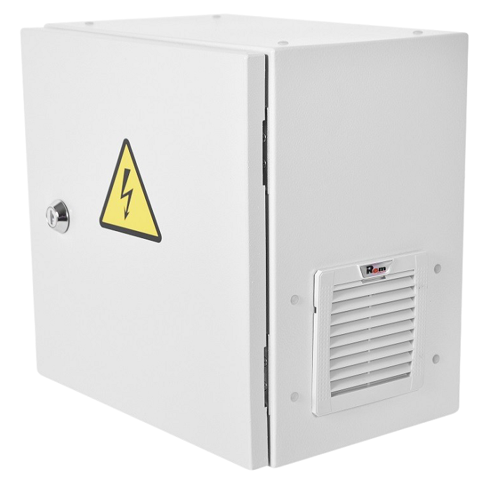 Шкаф ЭКОНОМ уличный всепогодный настенный укомплектованный (В500 × Ш500 × Г250), комплектация Т1-IP54