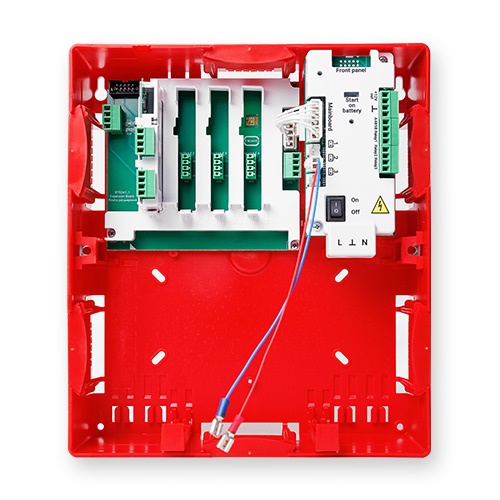 блок индикации и управления для системы Астра-Прайм, 32 индикатора и кнопок управления, считыватель RFID, встроенный источник питания