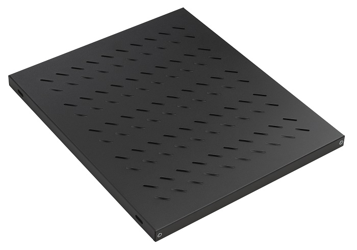 Полка стационар. 19", для шкафов глуб. 1000, 770мм, нагрузка 50 кг, чер.