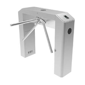 Турникет-трипод тумбовый. Электронная проходная (RFID EM - 2 шт и C3-200 - 1 шт). Корпус из нержавеющей стали.&nbsp;&nbsp;Индикатор разрешенного направления прохода. Планки «антипаника», вход для кнопки аварийной разблокировки. -28°C - +60°C. Р. AC 220В/110А,. 1110х980х260мм, длина преграждающих планок 500 мм. Вес — 46 кг.