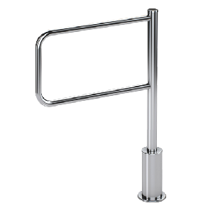 Калитка с электрической и магнитной разблокировкой. Правая. Шлифованная нерж. сталь; магнитный ключ;&nbsp;&nbsp;Н=1000 мм; створка поворотная 800 мм