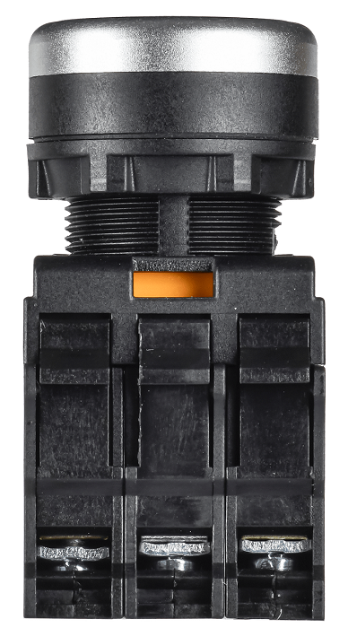 Кнопка с подсветкой d=22мм 1NO+1NC синяя MASTER IEK