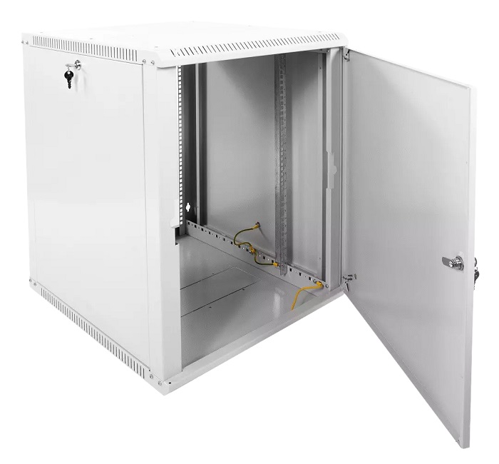 Шкаф телекоммуникационный настенный разборный ЭКОНОМ 15U (600 × 650) дверь металл