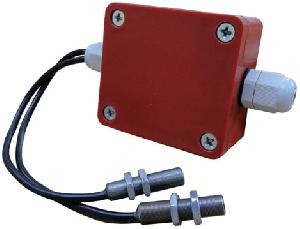 Устройство контроля положения запорной арматуры, выход - два "сухих" контакта, коммутируемый ток до 100мА при напряжении до 230 В, U пит 9-30 В
