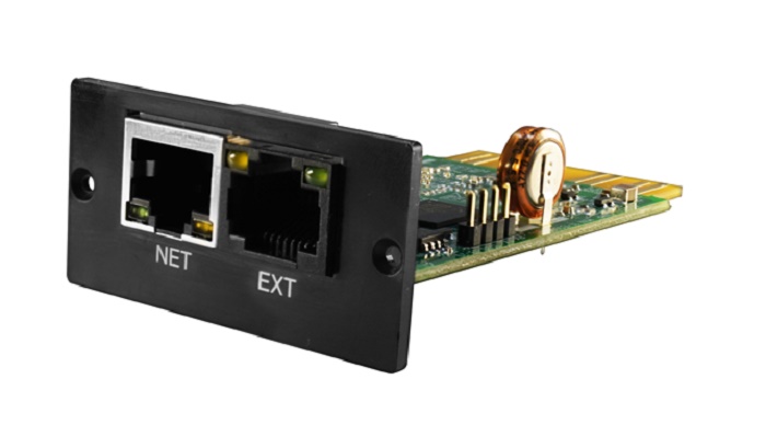 Встраиваемый в UPS-1000, UPS-3001 модуль для мониторинга и управления&nbsp;&nbsp;через Ethernet