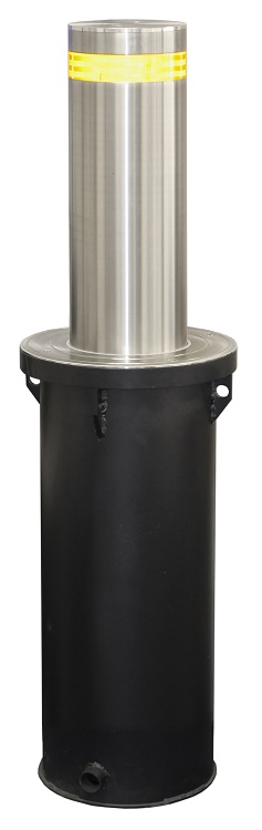 Боллард с ручным управлением, 217 мм диаметр, 600 мм высота, 6 мм нержавеющая сталь, рабочая температура -40 - +50.