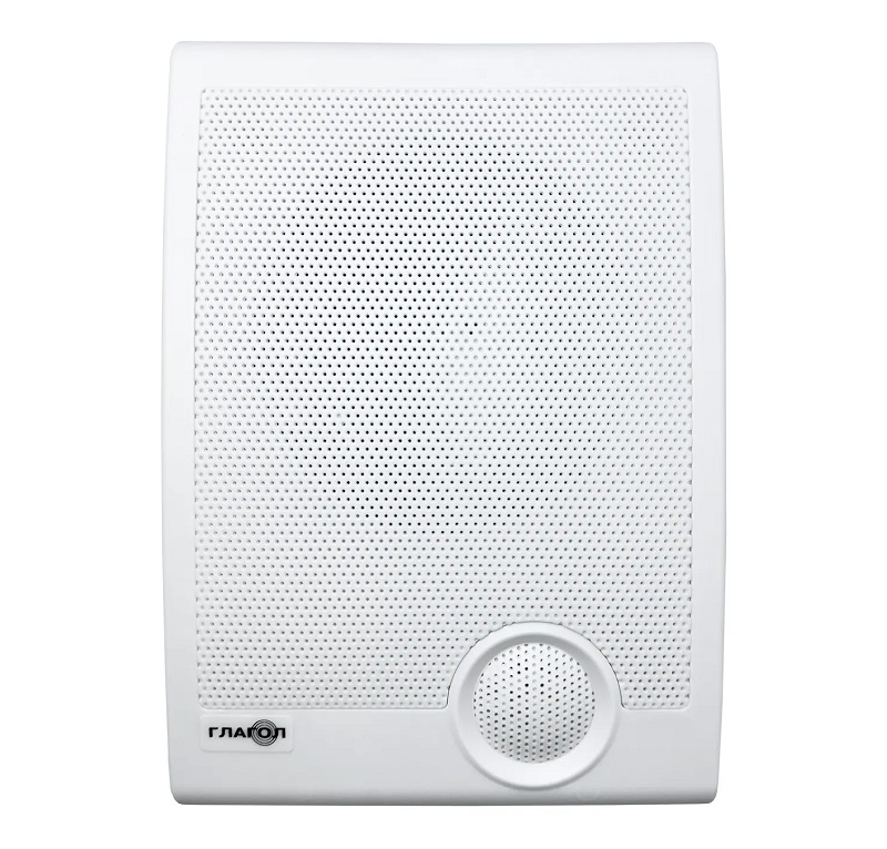 Оповещатель речевой настенный активный, Мощность 3 Вт, Напряжение питания 12-15 В, 94 дБ, 90 Гц-16000 Гц, 193×175×85 мм., 1,14 кг