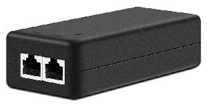 Инжектор POE, 1 POE порт (1000 Мбит/с), бюджет до 30 Вт.