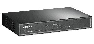 8-портовый 10/100 Мбит/с настольный PoE коммутатор, 8 портов RJ45 10/100 Мбит/с + 4 порта PoE, IEEE 802.3af, бюджет PoE 57 Вт, стальной корпус