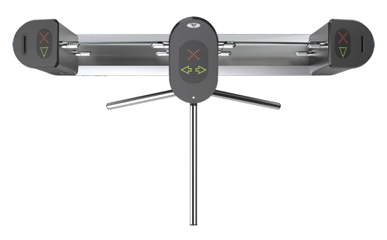 Турникет моторизованный с картоприемником, 2шт. считыватель EM-Marine