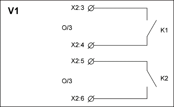 Устройство контроля положения запорной арматуры, выход - два "сухих" контакта, коммутируемый ток до 100мА при напряжении до 230 В, U пит 9-30 В