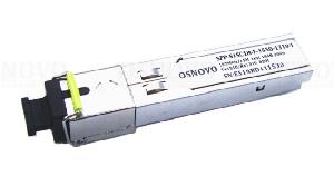 Оптический SFP Модуль промышленный. Одно волокно Single Mode. Скорость: до 155 мбит/c. Тип разъема: SC. Оптический бюджет: 18дБ. Расстояние передачи - до 20км. Рабочая длина волны,нм - Tx:1550/Rx:1310. Поддержка DDM. 13,7x12,2x56,7мм. -40…+85°С.