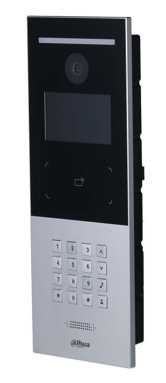 DHI-VTO6521F-S2 Вызывная панель c механической клавиатурой, Поддерживает открытие через IC карту, пароль, QR-код и их комбинации.