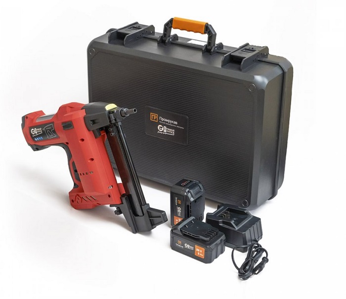 Аккумуляторный монтажный гвоздезабивной пистолет 100Дж 20В