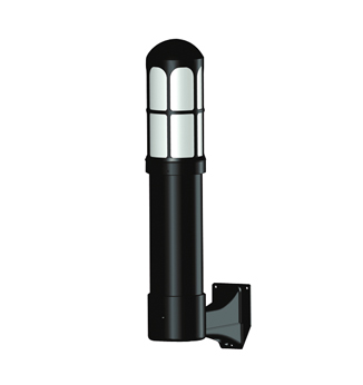 Односторонняя декоративная башня-фонарь (комплект 2шт!) для установки на вертикальную поверхность,&nbsp;&nbsp;для уличных извещателей серии AX-70/130/200/TN/TF