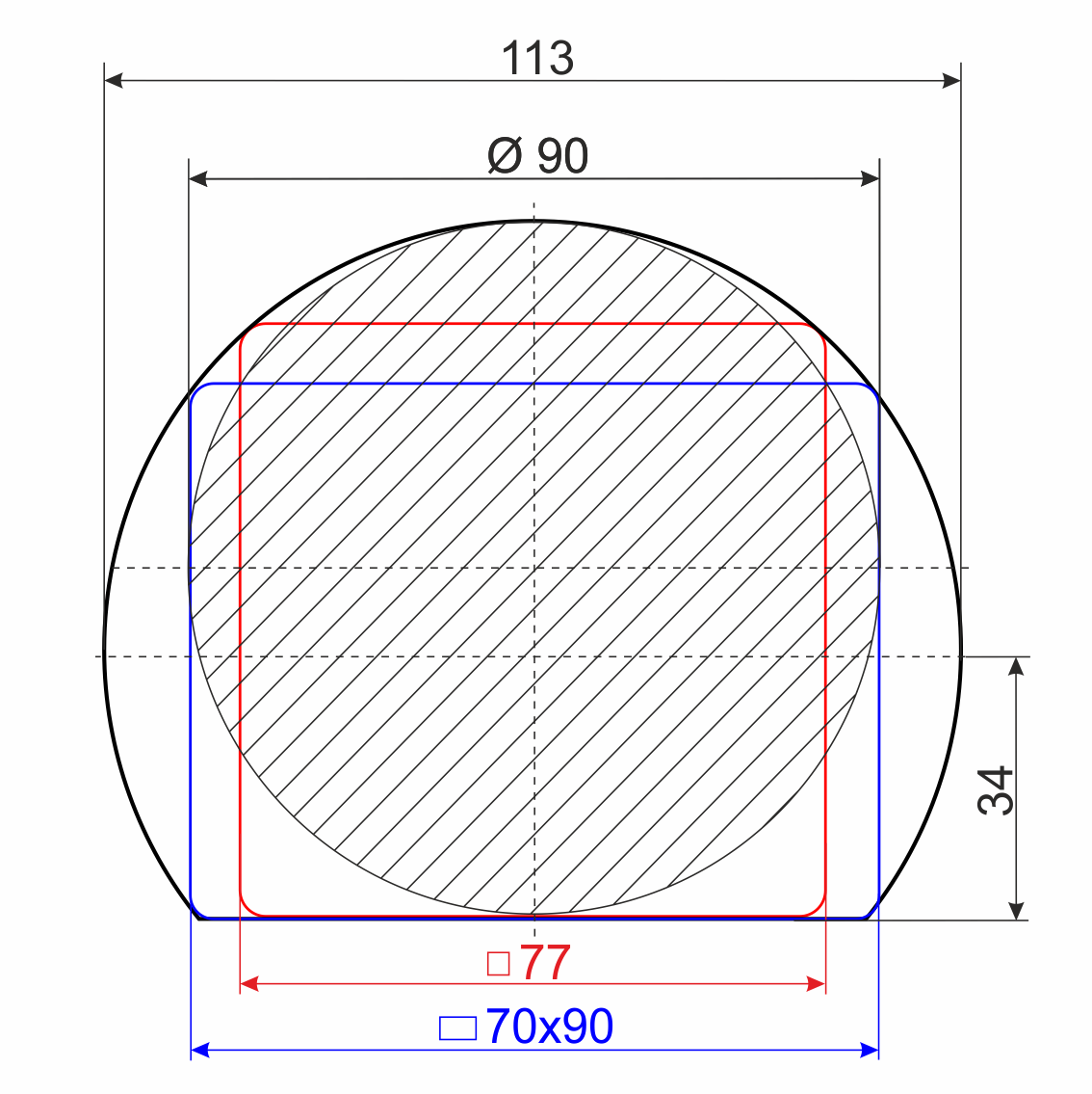 Термокожух взрывозащищённый  из нержавеющей стали РВ ЕхdI/1ЕхdeIICT6, IP67, 24VDC, от -60 до +50 °С
