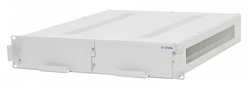 Батарейный модуль для работы с ИБП SR1103L, SR1103TL для установки в 19" стойку, 2U; U-батарей 96 В, 8 батарей 12 В 9 Ач, суммарная ёмкость 9 Ач; разъём подключения к ИБП TD50A; t-раб.+20...+25°С, 89х483х400 мм