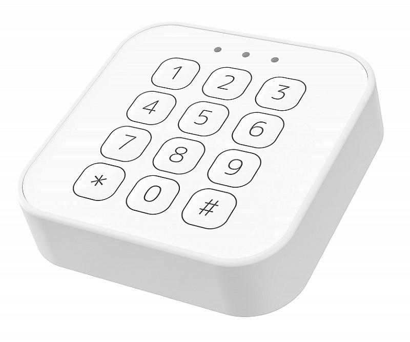 Клавиатура радиоканальная, 868 МГц, предназначена для работы с панелями серии «Mega», в качестве устройства управления и индикации обобщённого состояния панели.