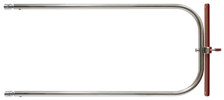 Калитка аварийного выхода, нержавеющая сталь, 1000 х D25 мм, комплект.