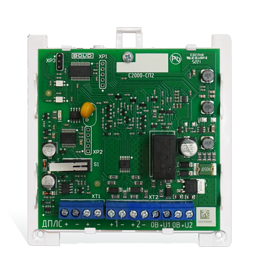 Адресный исполнительный блок. Питается от «С2000-КДЛ». Управление двумя  устройствами с контролем выходов  и цепей подключения исполнительных устройств. Встроенный изолятор короткого замыкания.