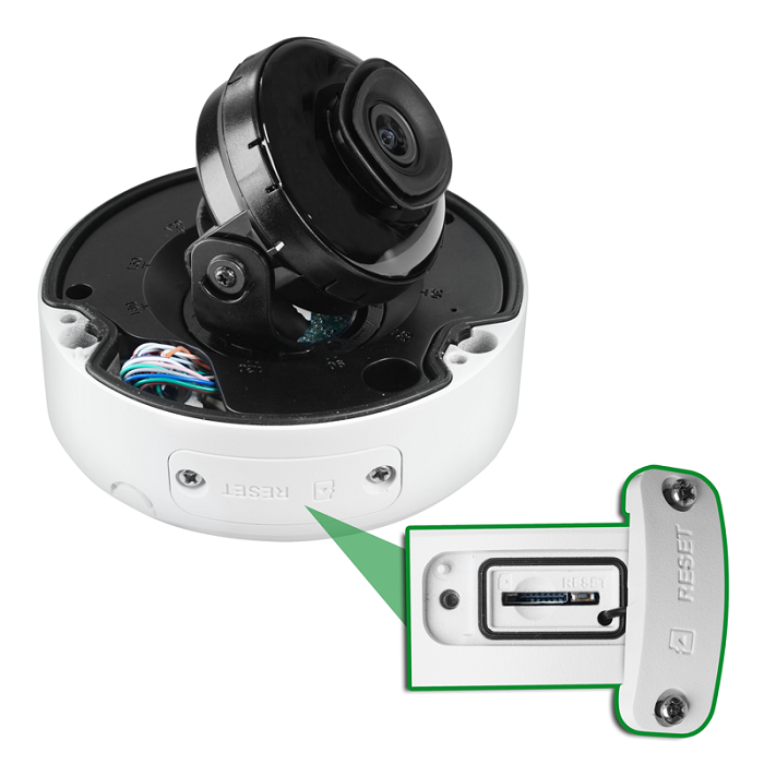 Купольная антивандальная видеокамера&nbsp;&nbsp;4 Мп, 1/2.9'' КМОП; объектив 2,8 мм; 0,01&nbsp;&nbsp;лк (ИК-выкл.)/0 лк (ИК-вкл.); H.265/H.264/H.264H/ MJPEG;&nbsp;&nbsp;разрешение до 4Mп; ONVIF, PSIA, CGI;&nbsp;&nbsp;ИК-подсветка (до 50 м); видеоаналитика; MicroSD, WDR(120dB) ; IP67 ; -40 °C ~ +60 °C; IK10