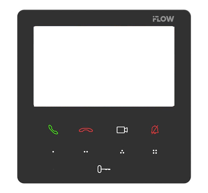 IP видеодомофон 4.3“ с Wi-Fi, Сенсорный 4.3" TFT LCD экран 480*272; встроенные микрофон и динамик; Wi-Fi 2.4ГГц; 10M/100M Ethernet; 9 физических кнопок;&nbsp;&nbsp;DC12В/PoE; 4Вт; -10 °C...+50°C; 120×120×21 мм, адаптер в комплекте