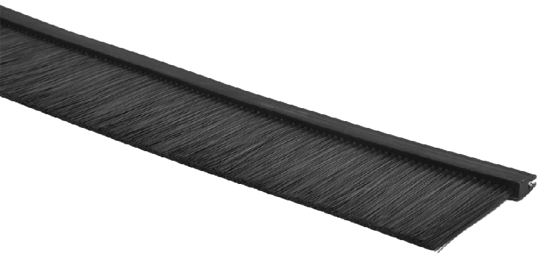 Щеточный ввод для шкафов универсальный, высота ворса 75 мм, длина 1м
