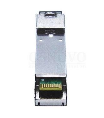 Оптический SFP Модуль. Одно волокно Single Mode. Скорость: до 1,25 Гбит/c. Тип разъема: SC. 13дБ. до 20км. Tx:1550/Rx:1310 нм. Поддержка DDM. 13,7x12,2x56,7мм. 0…+70°С.