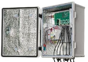 Коммутатор сетевой 4 портовый гигабитный управляемый уличный с РоЕ; 4xRJ-45 PoE 10/100/1000 Мбит/с, IEEE 802.3af/at, 2xSFP Uplink 10/100/1000 Мбит/с; PoE бюджет до 120 Вт; метод подачи питания А; AI PoE(watchdog)/Vlan; дальность передачи до 250 метров; грозозащита, защита от КЗ, IK10, IP66; -60... +50°C; 334х417х200 мм.