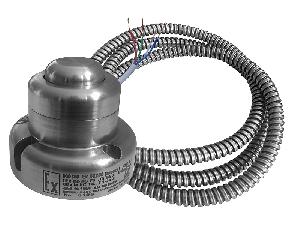 Кнопка управления магнитогерконовая взрывозащищенная, НР. С радиальным выводом кабеля в металлорукаве 1м типа МРПИ-6