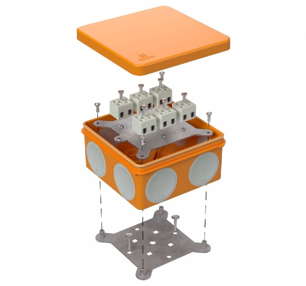 Коробка огнестойкая для о/п двухкомпонентная Е15-Е120 100х100х50