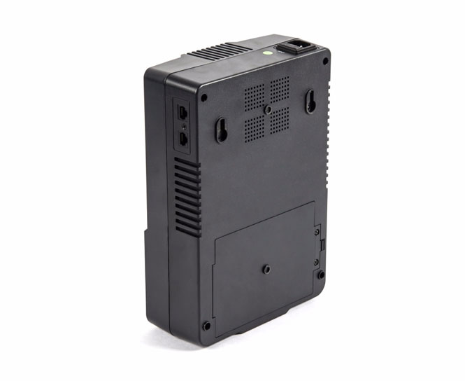 Источник бесперебойного питания 220В, 800 ВА, (480 Вт), встроенный АКБ 9Ач, время резерва 3 мин., холодный старт, модифицированный синус, световая и звуковая индикация режимов работы, связь и управление ПК по USB. 