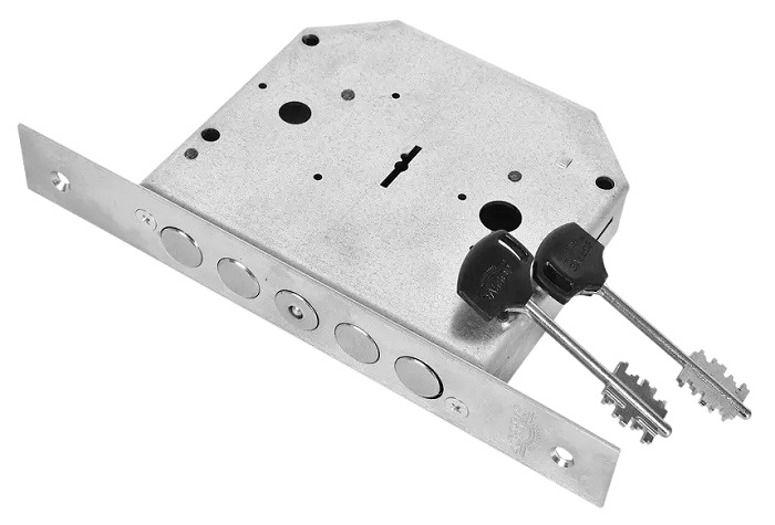 Замок антивандальный дополнительный для напольных шкафов серии ШТВ