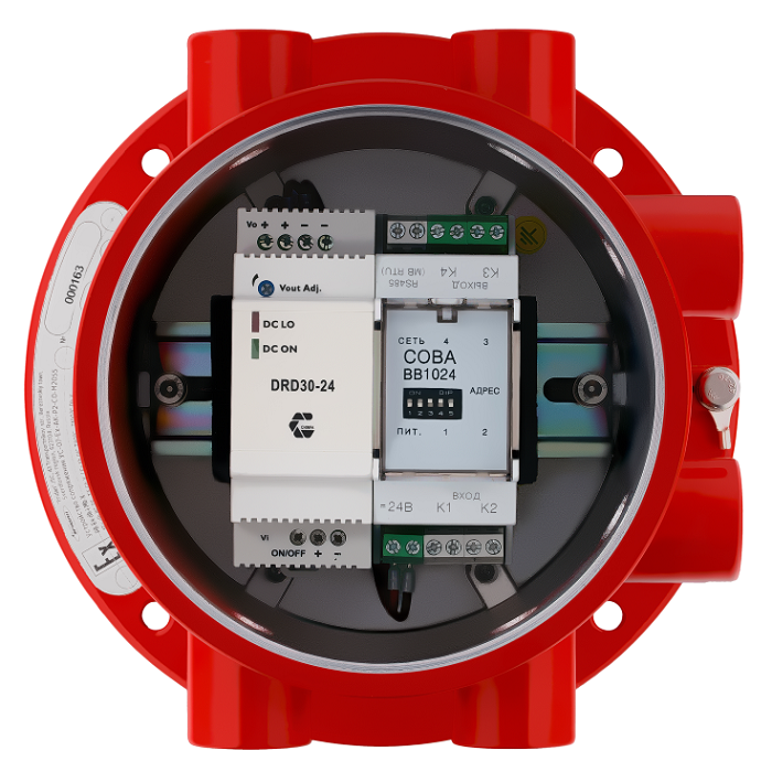 Взрывозащищенный Модуль ввода-вывода Modbus RTU, DC/DC