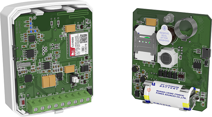 Радиоканальная охранная панель с GSM коммуникатором, 1SIM, fраб.433МГц, Pизл.10мВт, до 8 брелков (RBR1), до 8 ключей ТМ, зона обнаруж.18м х 90°, 1ШС, 1 вых."ОК" (12В/0,5А), microUSB, Uпит.8...16В (от внеш.источ.питания) или элем.питания 3В (CR123A), Iпотр.100мкА, tраб.-30...+50°С, 77х59х53,5 мм